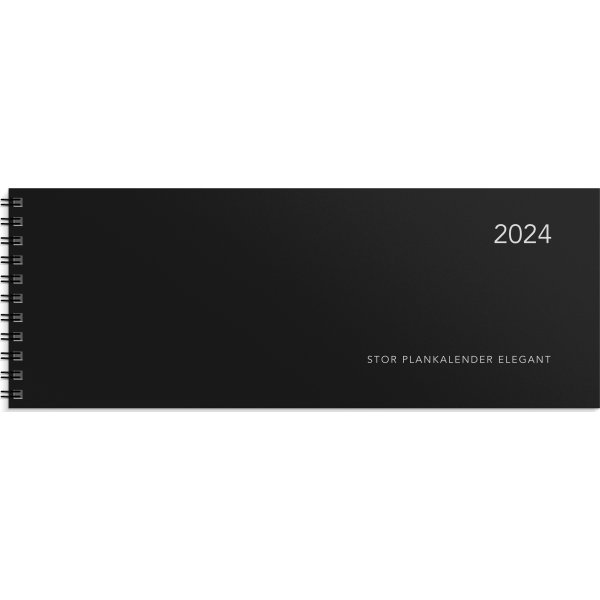 Burde 2024 Stor Plankalender, Elegant
