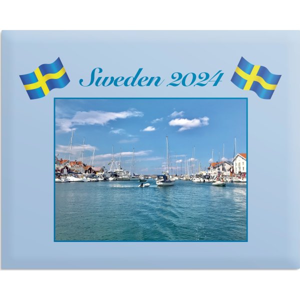 Burde 2024 Väggkalender, Sweden med kuvert