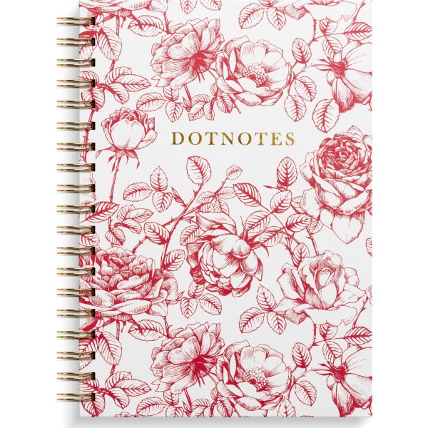 Burde DotNotes anteckningsbok | B5 | Blommor