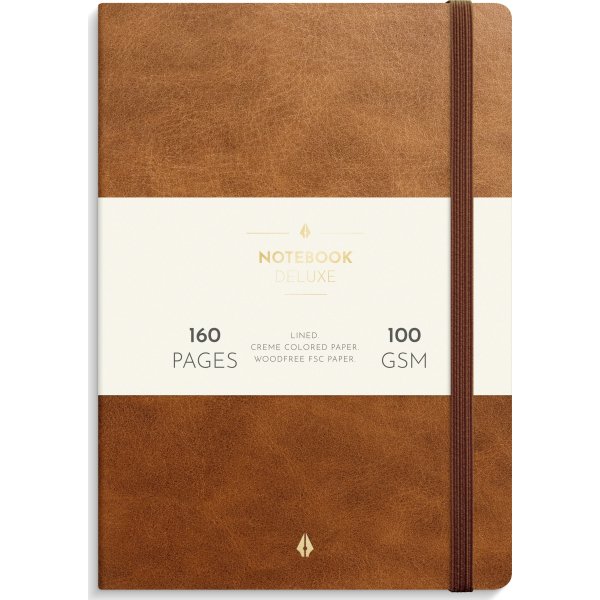 Burde Notebook Deluxe | A5 | Brun