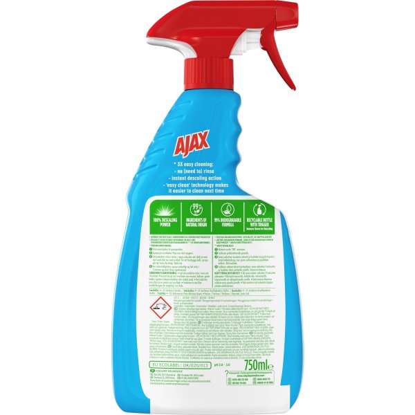 Ajax Spray, Shower Power, 750 ml