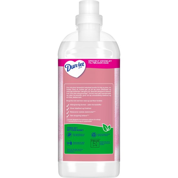 Dun-let Sköljmedel, Softness & Care, 1 L