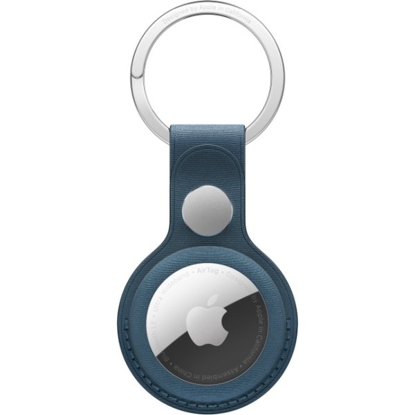 Apple AirTag FineWoven nyckelring | Stillahavsblå
