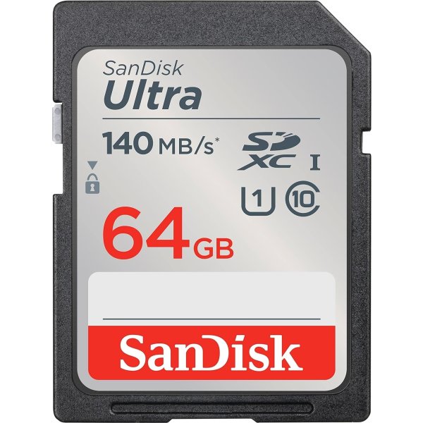 SanDisk Ultra SDXC minneskort | 64 GB
