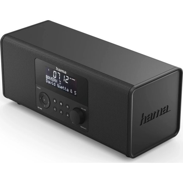 Hama DR1400 FM/DAB/DAB+ radio | Svart