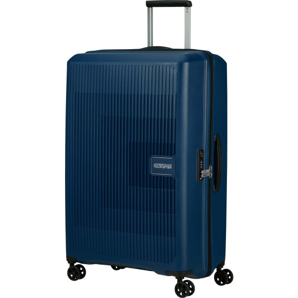 American Tourister AeroStep resväska | 77 cm | Blå