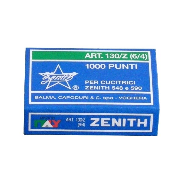 Häftklamrar Zenith Art 130/z 1000 st