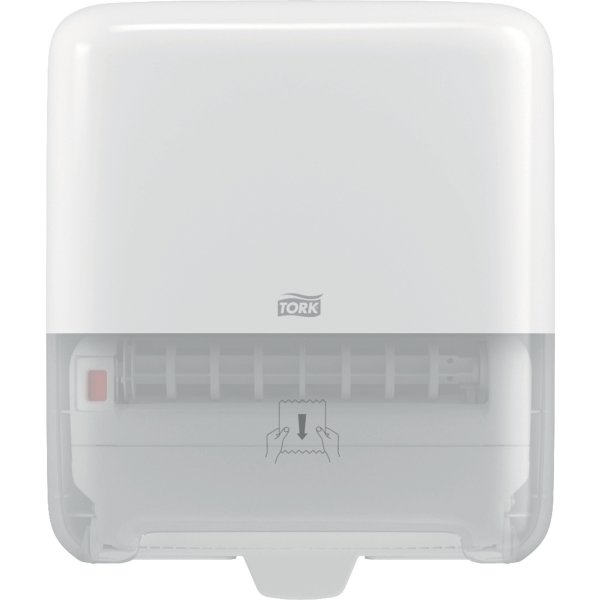 Tork H1 dispenser för handduksark, vit