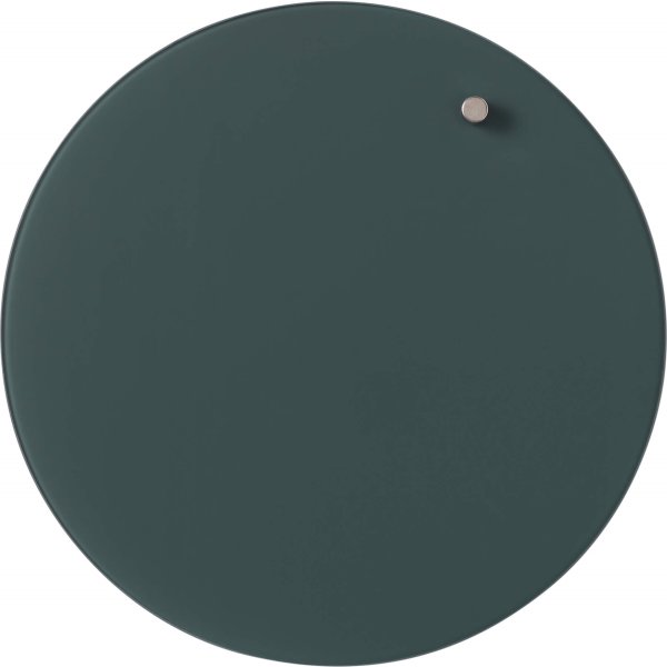 NAGA Nord magnetisk glastavla, 25 cm, mörkgrön