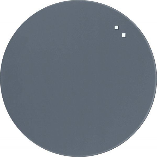 NAGA Nord magnetisk glastavla, 45 cm, grå