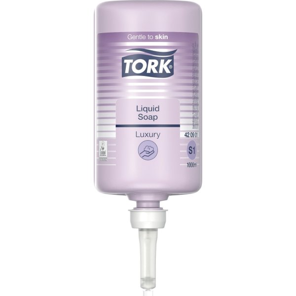 Tork S1 Premium tvål, lyx, 1 l