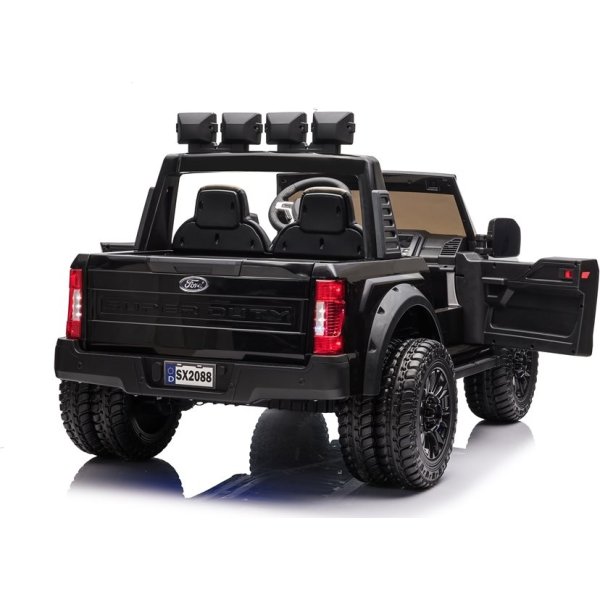 Elbil Ford Duty F450, 4x24V, svart