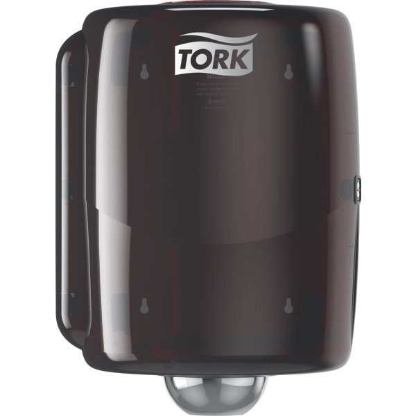 Tork W2 Mini dispenser, svart/röd