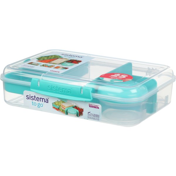 Sistema Bento Create To Go matlåda, 1,48L, teal