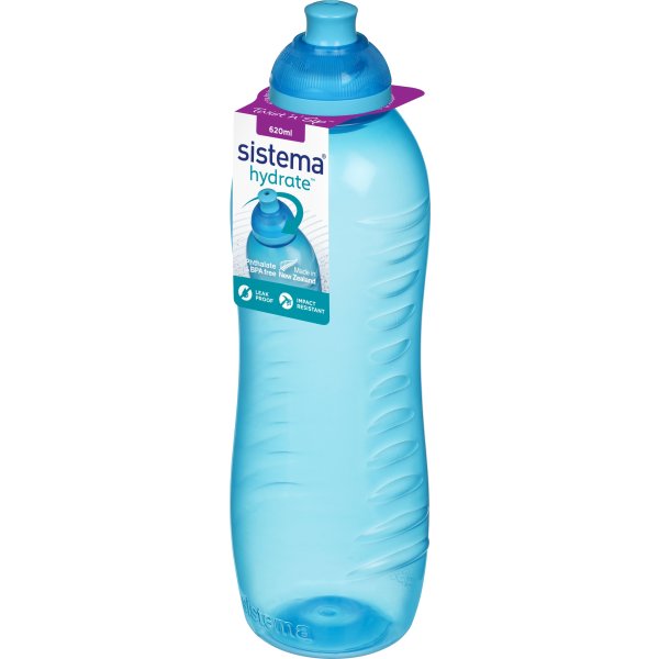 Sistema Squezze dricksflaska, 620 ml, blå