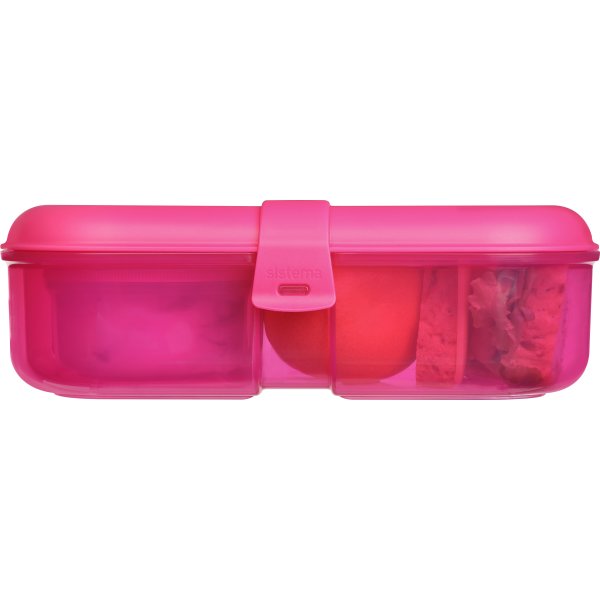 Sistema Ribbon Lunch matlåda, 1,1L, rosa