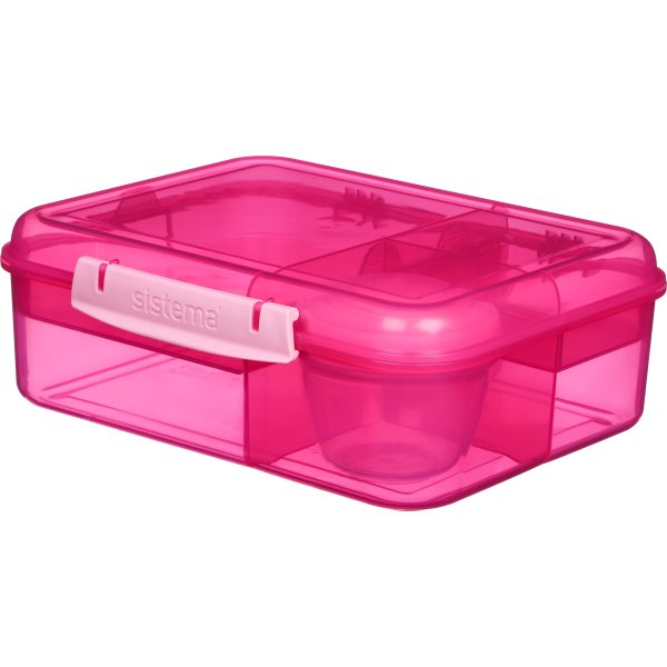Sistema Bento Lunch matlåda, 1,65L, rosa