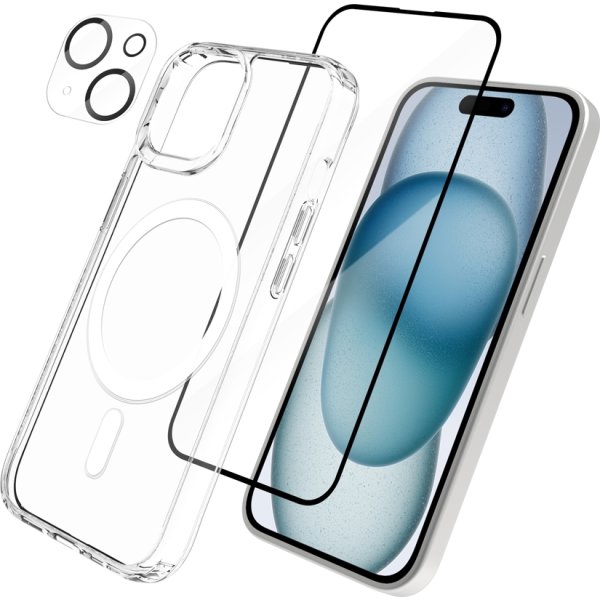 VMax 3-i-1-skydd för iPhone 16