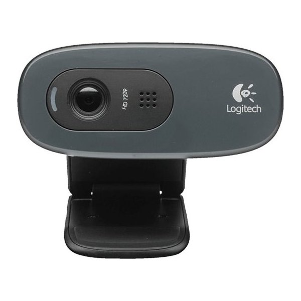 Logitech C 270 HD-webbkamera, svart