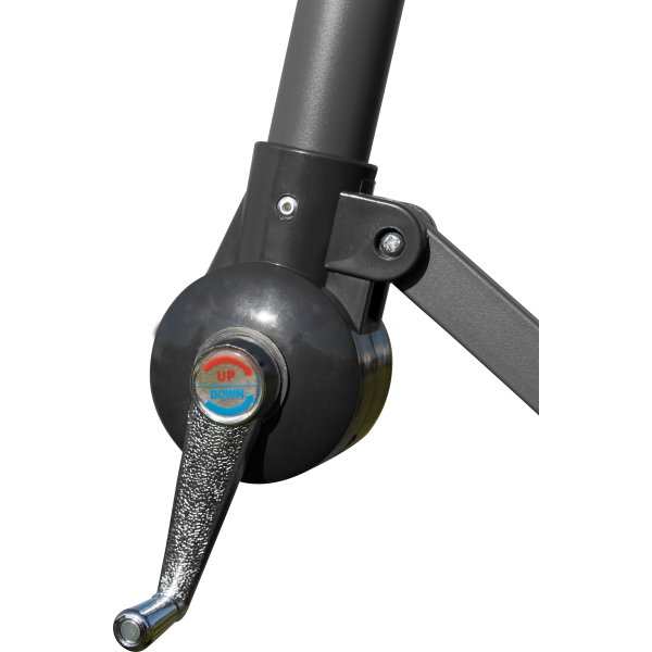 Hängparasol Ø3m inkl. fot och överdrag, beige