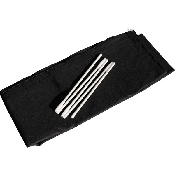 Hängparasol Ø3,5m m/fot m/hjul+överdrag+LED, beige