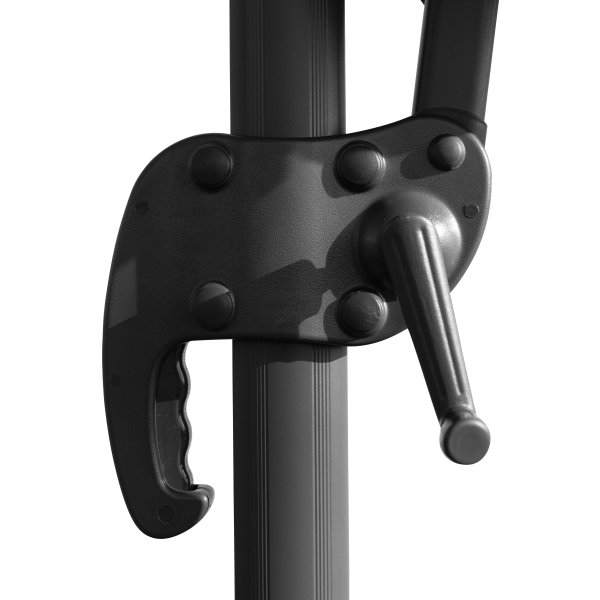 Hängparasol Ø3m inkl. fot och överdrag, beige