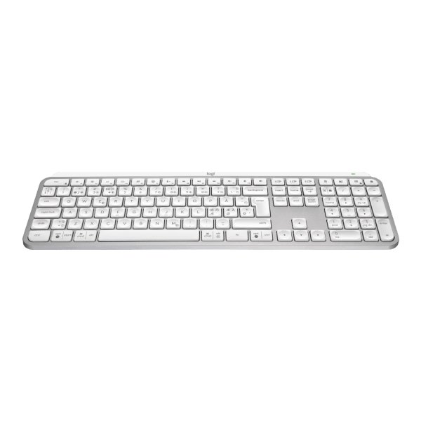Logitech MX Keys S tangentbord, nordiskt, grått