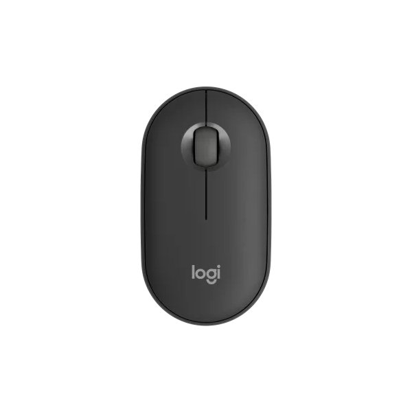 Logitech Pebble Mouse 2 M350S trådlös mus, grå
