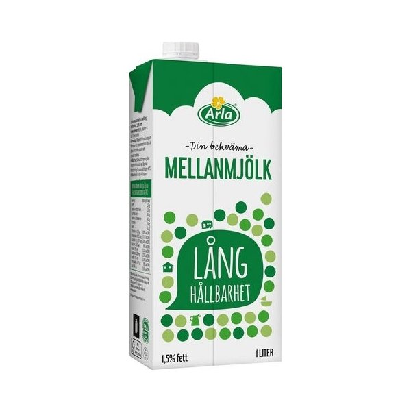 Arlal Mjölk, lång hållbarhet, 1L