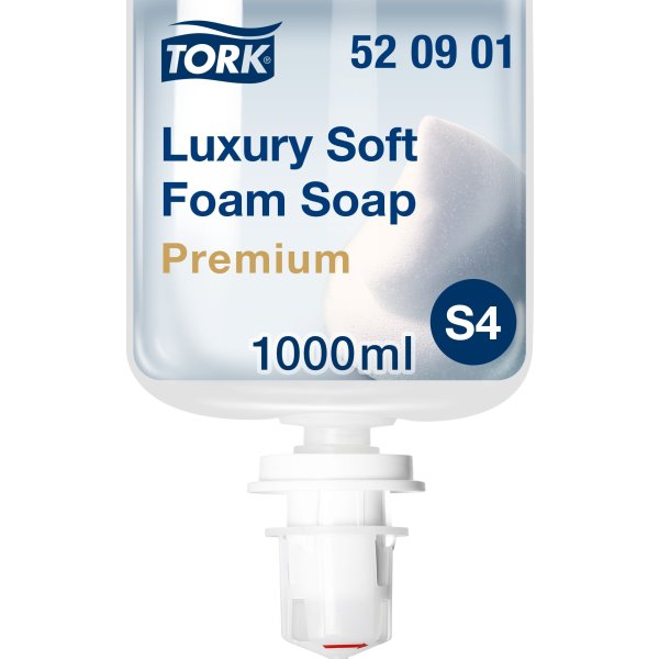 Tork S4 skumtvål, mjuk, 1 liter