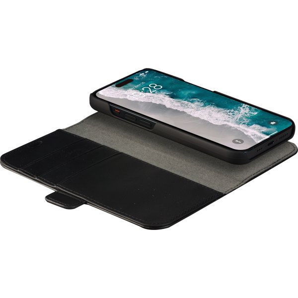 dbramante1928 Stockholm iPhone 15-fodral, svart