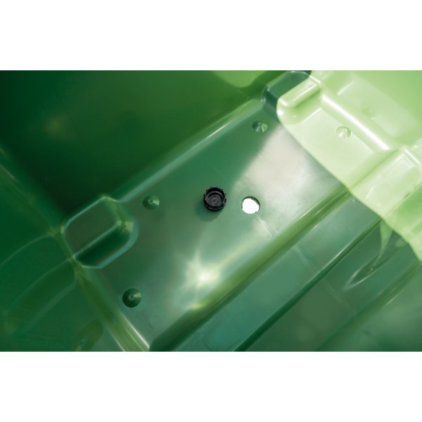 Weber Avfallsbehållare 660 liter, Grön