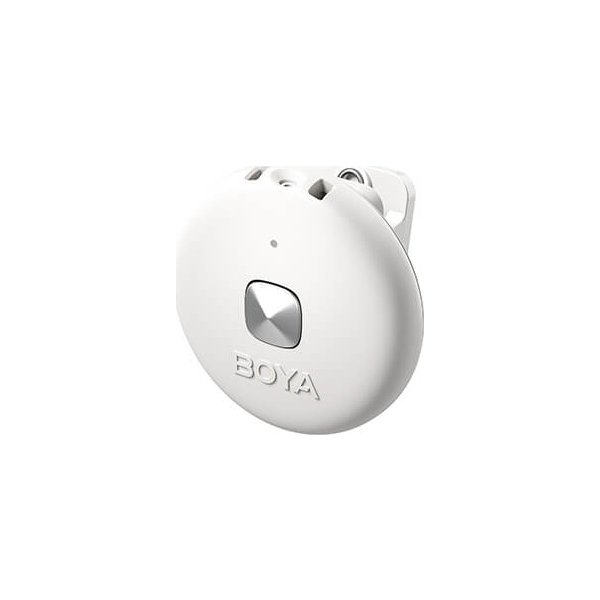 Boya Omic-D 2,4 GHz trådlöst mikrofonsystem, vit