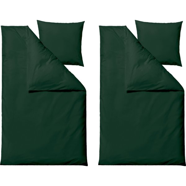 Södahl Whisper Sänglinne 140x200 cm, grön, 2 set