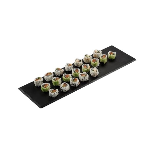 APS Bricka, melamin, skifferutseende, 2/4 GN