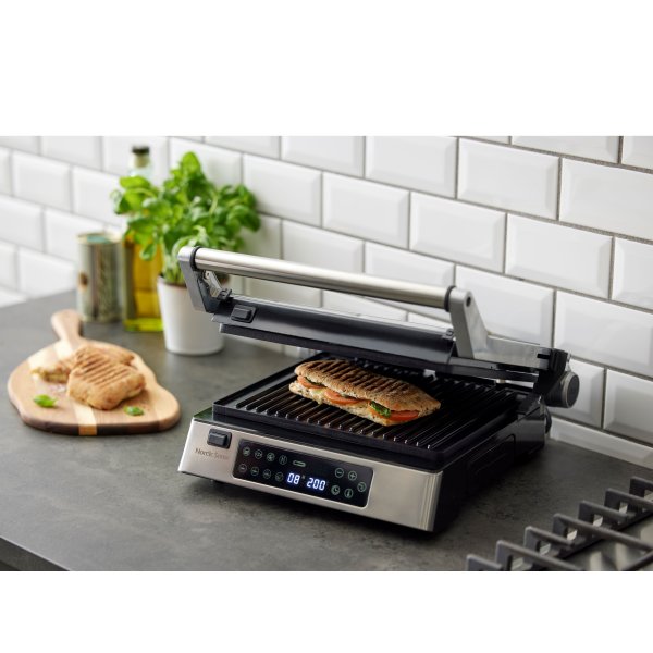 Nordic Sense Digital Panini Grill 2000W