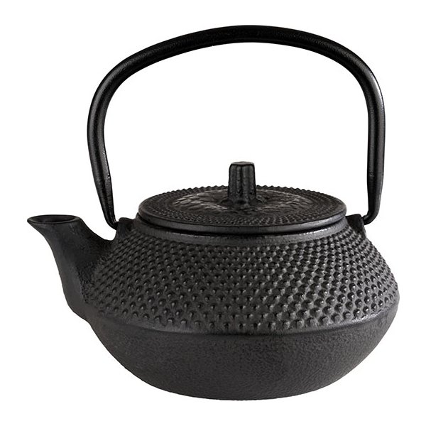 APS Asia tekanna, svart, gjutjärn, 0,3L