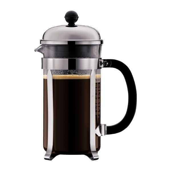 Bodum Chambord Presskanna, 8 koppar, blank