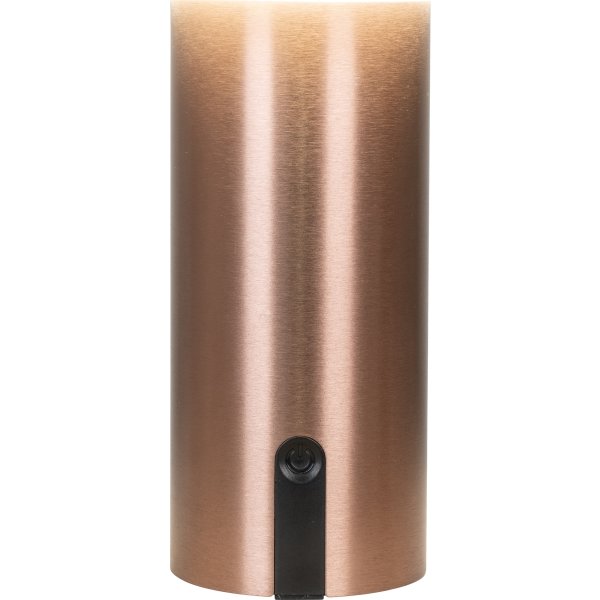 Bell LED Bordslampa, vit/koppar
