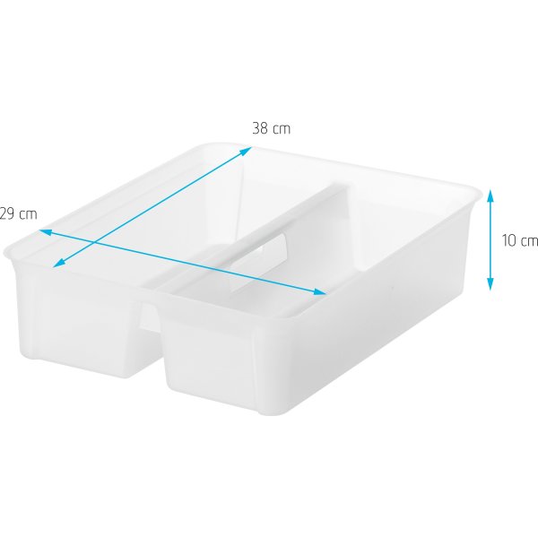 SmartStore insats för 8L Låg/14L/25L plastlådor