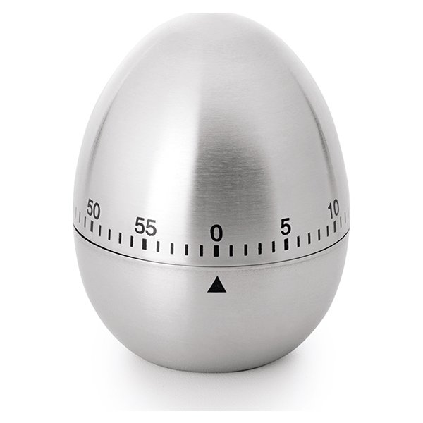 Hendi Timer/äggtimer, mekanisk, stål