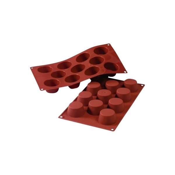 Silikomart Bakform muffin 11 st, Ø5,1cm, 5cl