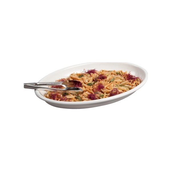Buffet-Line Fat, oval, 503x360x67mm, vit