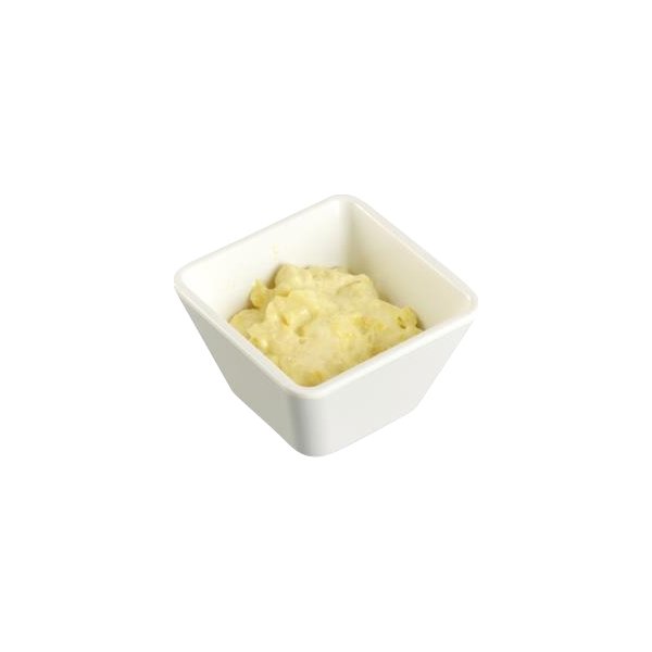 Buffet-Line Skål, melamin, 9x9x5,5cm, vit