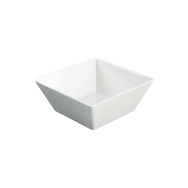 Buffet-Line Skål, melamin, 24x24x10cm, vit