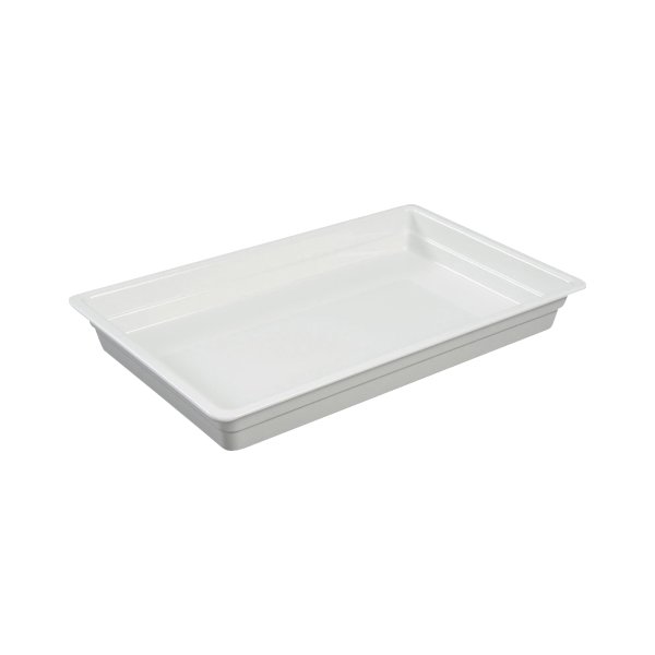 Buffet-Line-skål, 53x32,5x6,5cm, 1/1 GN, vit