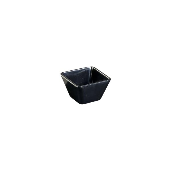 Buffet-Line Skål, melamin, 7x7x4,5cm, svart
