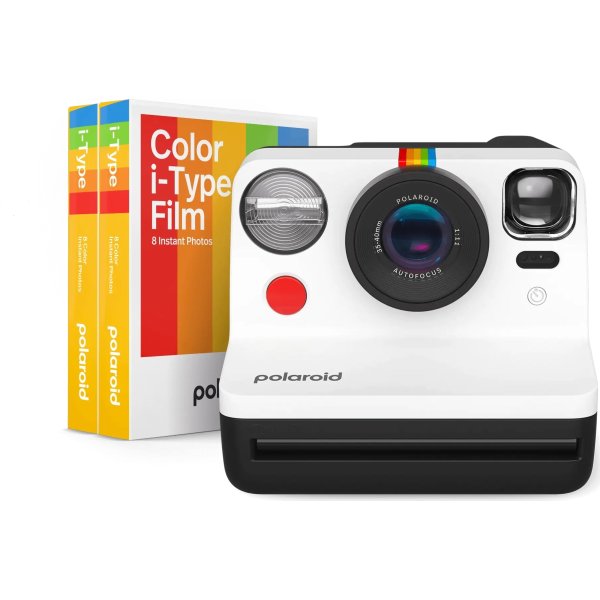 Polaroid Now Gen. 2 Polaroidkamera med film, vit