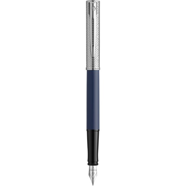 Waterman Allure Deluxe Metal & Blue Reservoar, F