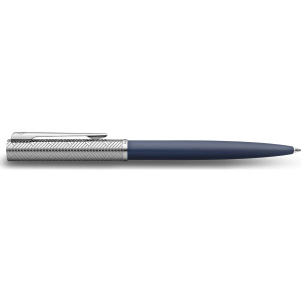 Waterman Allure Deluxe Metal & Blue Kulspets, M